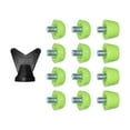 thumbnail image 5 of harayaa 12x Soccer Studs Replacement Spikes Screw in 7mm 10mm Professional Football Shoe green, 5 of 9