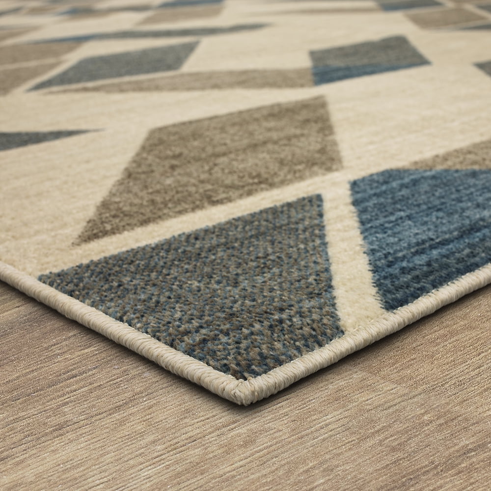 Mohawk Home Vaughan Woven Indoor Area Rug, Blue, 8' x 10'