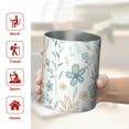 thumbnail image 5 of Floral 12oz Stainless Steel Coffee Mug – Double-Wall Insulated Cup with Spill-Resistant Lid, 360° Full-Print Design, Keeps Drinks Hot & Cold for Home, Office, Travel,Thanksgiving,Christmas, Spring, 5 of 5