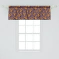 thumbnail image 2 of Ambesonne Butterfly Window Valance, Insect with Dotted Wings, 54" X 18", Pale Eggplant Multicolor, 2 of 3