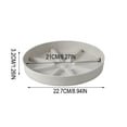 thumbnail image 3 of Ohmyroo High-Density Round Pot Saucer for Home Gardening Size 3, 3 of 6