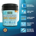 thumbnail image 6 of Masterflex Dry Roof Fiber-Reinforced Elastomeric Roof Coating White, 5 Gallon, 6 of 6