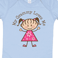 thumbnail image 4 of Inktastic My Grammy Loves Me Girls Baby Bodysuit, 4 of 5