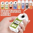 thumbnail image 2 of LCD Digital Brix Meter Rechargeable Sugar Saccharometry Meter For Measuring Liquid Content Drink Honey Sugar Fruit, 2 of 8