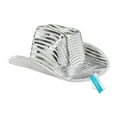 thumbnail image 2 of Silver Disco Cowboy Hat, for Adults, One Size Fits Most, by Way To Celebrate, 2 of 5
