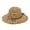 Khaki, variant on Summer Holiday Casual Style Sun Hat Panama Style Shade Bowler Hat River Rafting Hats One Size