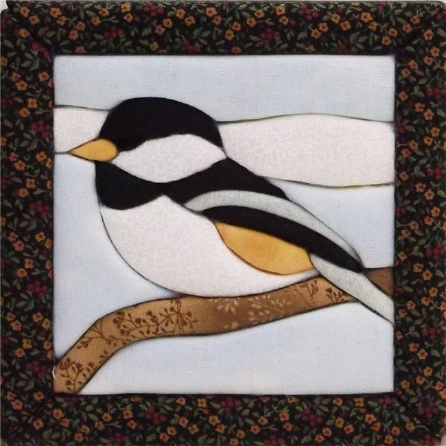 Chickadee Quilt Block Paper Pieced Pattern