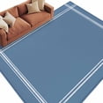 thumbnail image 2 of Pure Royalblue Area Rug 6x9 FT, Non Slip Living Room Throw Carpet, Simple Solid Color Washable Soft Large Floor Carpet Non-Shedding Rug for Bedroom Dining Room Play Room, 2 of 9