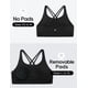 thumbnail image 3 of Top Deportivo CRZ YOGA Butterluxe con Tirantes Cruzados Negro Mediano, 3 of 6