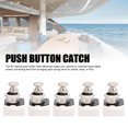 thumbnail image 3 of Verrou de Porte d'Armoire Sans Clé pour Véhicule Récréatif avec Bouton Poussoir RV en Alliage de Zinc ABS pour Yachts Navires RVs, 3 of 7
