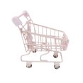 thumbnail image 1 of Carrito de compras divertido CUTICAT Juguete de almacenamiento Mini tienda Rosa carrito de compras juguetes, 1 of 8