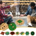 thumbnail image 3 of Shut The Box Game: 2-6 Player Wooden Board Math Game with 2-12 Dice | Educational Family Night Entertainment | Classic Pub Style | Funny Family Board Games(A), 3 of 12