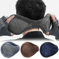 thumbnail image 3 of Men Women Winter Ear Muffs Fleece Plush Earmuffs Behind Band Head Ear Warmers, 3 of 7
