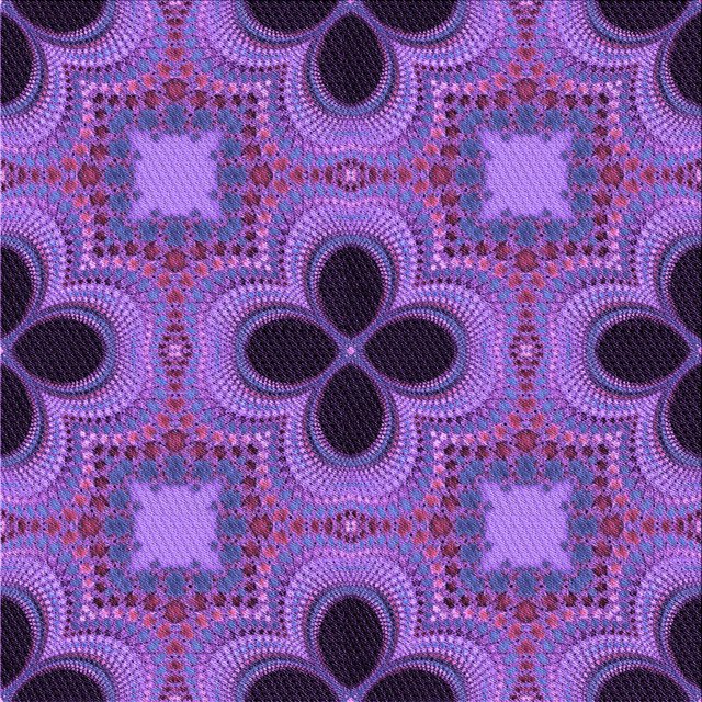 Ahgly Company Machine Washable Indoor Square Transitional Bright Purple Area Rugs, 6' Square