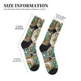 thumbnail image 3 of Disketp Cactus Garden Unisex Mid-Calf Socks Lightweight Breathable Ventilation Ankle Socks, 3 of 7