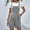 Gray, variant on ALLLIST Red Women's Shorts High Wide-Leg Short Solid Jumpsuit Comfy with Pockets Womens Skorts Cotton Jumpsuit XXXL