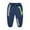 Blue, variant on Toddler Kids Boys Sweat Pants Casual Joggers Trousers Baby Cotton Active Pants Sweatpants Cartoon Dinosaur Soft Lounging Bottoms for 1-8Y