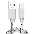 thumbnail image 1 of Cable USB tipo C Cable de datos de carga rápida de nailon para Samsung S10 S9 Note 9 Oneplus xiaomi Huawei Teléfono móvil Tipo-c Cables de USB-C Tan Jianjun unisex, 1 of 2
