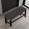 thumbnail image 4 of Stretch Bench Covers Rectangle Slipcovers Non Washable Seat or , Gray, 4 of 9