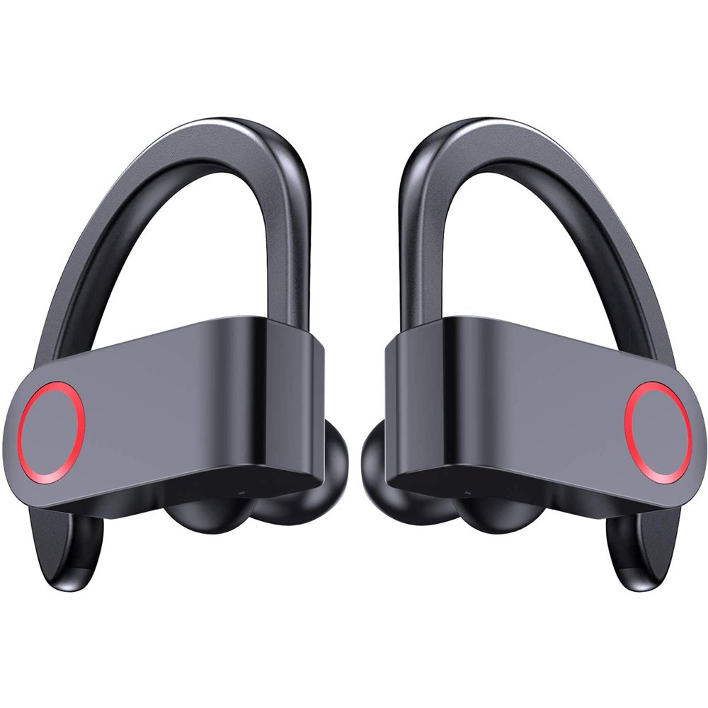 True Workout Wireless Earbuds,Memory Wire Over Ear Hooks,12 Hours