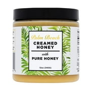 Palm Beach Creamed Honey, Whipped Natural Wildflower Honey, Kosher Certified, 12 Ounces