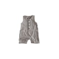 thumbnail image 2 of LYMAYTER ‌Infant Baby Boys Girls Sleeveless Button Down Jumpsuit Striped Romper Summer Fall Wear‌ 3-24M, 2 of 8