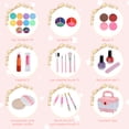 thumbnail image 2 of Kids Makeup Kit for Girl 42 Pcs Washable Little Girls Makeup Kit Real Cosmetic Toy, Safe & Non-Toxic Frozen Makeup Set, Toddler Makeup Set for 3-12 Year Old Girls Christmas & Birthday Gift (Pink), 2 of 8