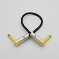 thumbnail image 3 of 2,Speaker Cable 1/4 - 16 Gauge with Gold Right Angle Mono Plug for guitar amp, 3 of 24