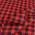 thumbnail image 5 of 3 Pcs Christmas Red Buffalo Plaid Check Quilt Bedspread Set Gingham Bedding Set ME506, 5 of 5