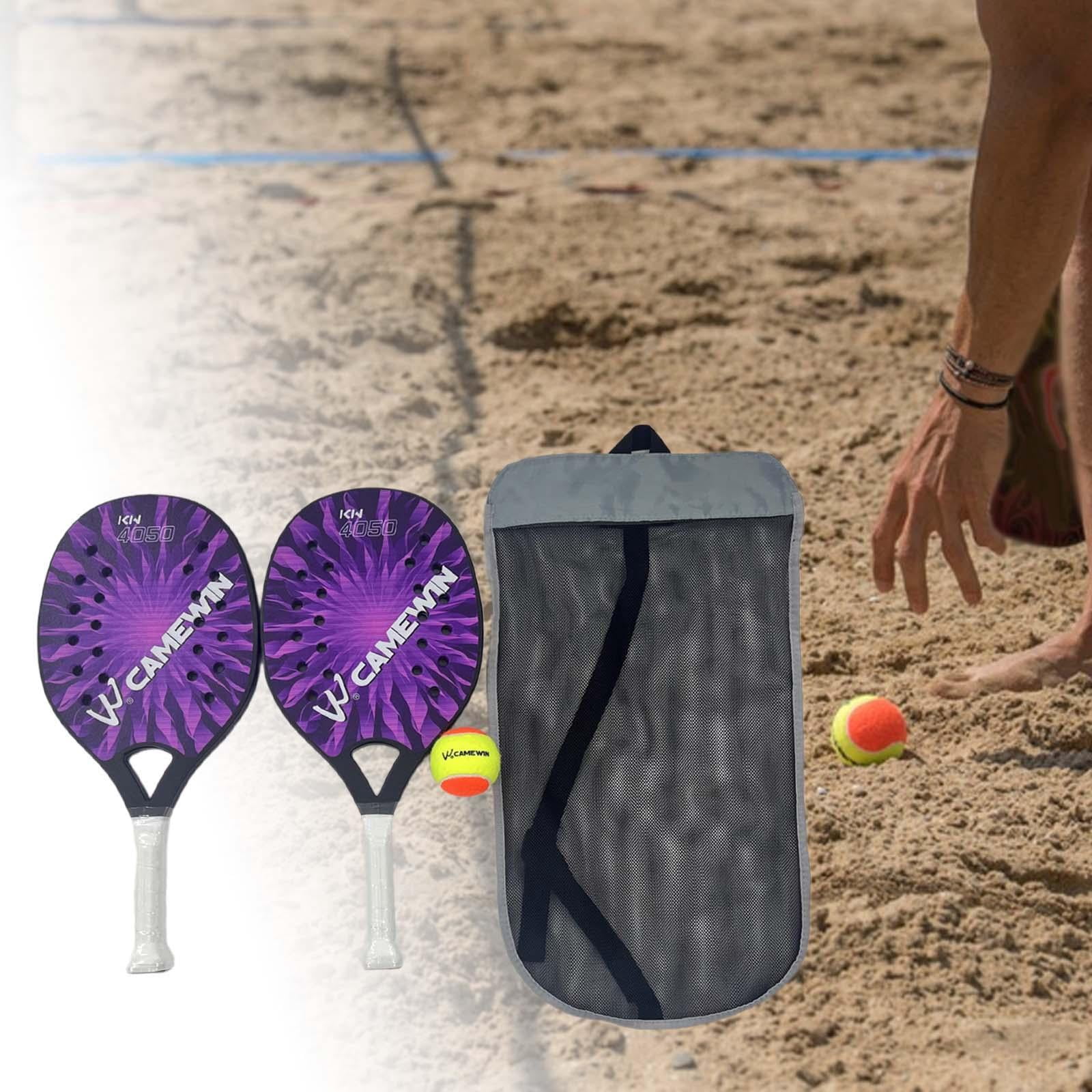 GARENDE 1 Pair Beach Tennis Rackets Anti Slip Grip Beach Tennis Paddles for Children
