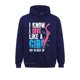 thumbnail image 3 of Sudadera con capucha para mujer, con la frase "Sé que buceo como una chica, trato de mantener el ritmo", sudadera con capucha para mujer, sudadera con capucha, sudadera con capucha de moda y fitness,, 3 of 5