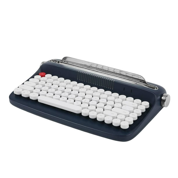 Teclado mecánico retro jinwen de 84 teclas inalámbrico