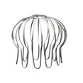 thumbnail image 3 of MYG Garde-Goutte Bouchon de Tuyau de Pluie Drain de Toit Balcon Couverture de Drainage, 3 of 9