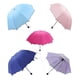 thumbnail image 5 of GOOHOCHY Sombrilla plegable triple con volantes, protección solar, anti-UV (rosa), 5 of 6