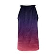 thumbnail image 5 of Aayomet WomenâS Sleeveless Womens Tank Tops Summer V Neck Sleeveless Shirts Button Up Loose Fit,Purple XL, 5 of 5
