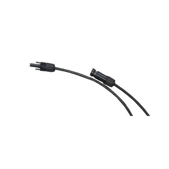 Go Power Câble de Panneau Solaire SC-OUTOUT-10 Longueur 10 Pieds; MC4 Mâle x MC4 Femelle Connecteur; Simple