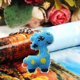 thumbnail image 5 of Puntada Cruzada Bricolaje Keyring Cross Stitch Keychain Con Cuentas Ornament Kit 2 PCS Cartoon para La Mochila, 5 of 9