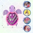 thumbnail image 4 of ArtCreativity Flip Sequin Sea Turtle Plush Toy, Soft Color Changing Stuffed Animal for Kids Ages 3+, Ocean Animal Character, Party Favor Gift, 4 of 9