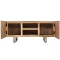 thumbnail image 3 of Primo International Josie Modern Wood and Metal TV Console in Brown, 3 of 6