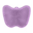 thumbnail image 4 of Limpiador de pies y ducha, frotador de espalda para ducha, cómoda almohadilla de para limpieza de pies con ventosas para viajes en casa y bañer Púrpura, 4 of 10