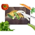 thumbnail image 2 of Carolines Treasures AMB1031LCB Collie by Tanya and Craig Amberson Glass Cutting Board Large, 12H x 16W, multicolor, 2 of 2