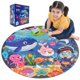 thumbnail image 1 of Rompecabezas Talgic Para Niños De 4 A 6 Años, Rompecabezas Redondos Grandes De 70 Piezas Para El Suelo Del Océano Para Niños De 3 A 5 Años, Rompecabezas Para Niños De 4 A 6 Años Con Colorido Mundo Sub, 1 of 1