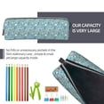 thumbnail image 5 of Naloa Funny Cartoon Animals Leather Pencil Case, Makeup Pouch, Zipper Pouch for Daily Essentials, Storage Organizer, Cosmetics and Stationary Bag, 5 of 7