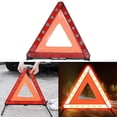 thumbnail image 4 of Señales de seguridad de avería de emergencia de carretera de triángulo de advertencia reflectante grande JAMW Sencillez, 4 of 5