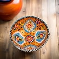 thumbnail image 1 of Turkish Ceramic Bowls Handcrafted - 10 cm Round Decorative Mini Bowls for Spices, Snacks, Soap, Condiments - Set for Kitchen or Home Décor, 1 of 8