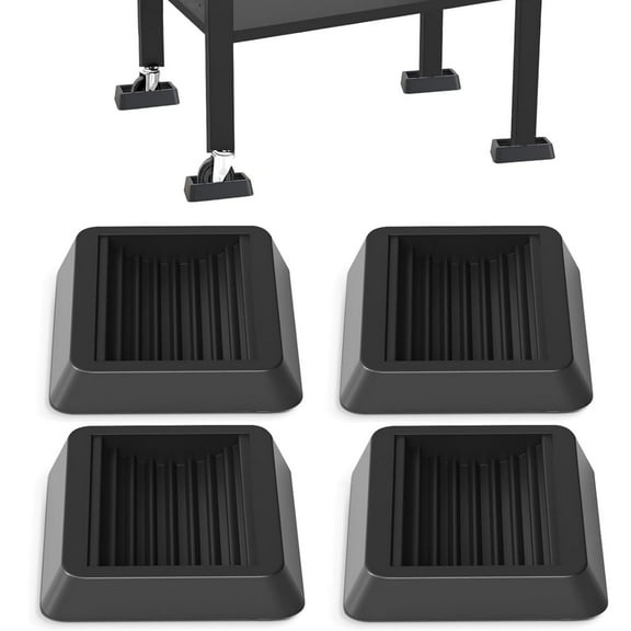 Griddle Leveling Shims Kit 4 Pcs,Grill Accessories,Stopper Caster Cups Use for Electric Tabletop Griddle with Stand, Keep Flat Top Grill in Level,Topboutique Furniture Cups Stoppers