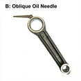 thumbnail image 1 of Air Compressor Connecting Rod Silver Tone Aluminum Alloy Air Pump Accessories B, 1 of 7