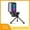 RGB mic with tripod, variant on TC310 USB Streaming Gaming Mic for PC, PS4/PS5, with Vibrant RGB Lighting & Easy Sound Control Audio Noise Audio Noise