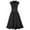 Black, variant on Dpytoraw Gothic Ruffled Dress Women’s Work Office Appropriate Dresses