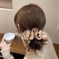 thumbnail image 3 of Coleteros Grandes Satén Satinada el Cabello, Coletero Seda para Pelo, Coletero Seda Ligas Cabello Elásticas, Coleteros Grandes Satén Para el pelo para Mujeres, 3 of 4